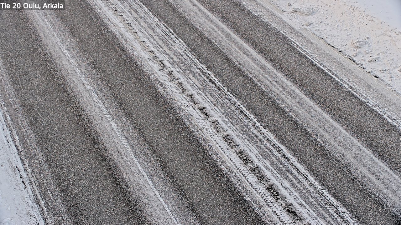 Weather Camera Image Road 20 Oulu, Arkala, Oulu, Pohjois-Pohjanmaa