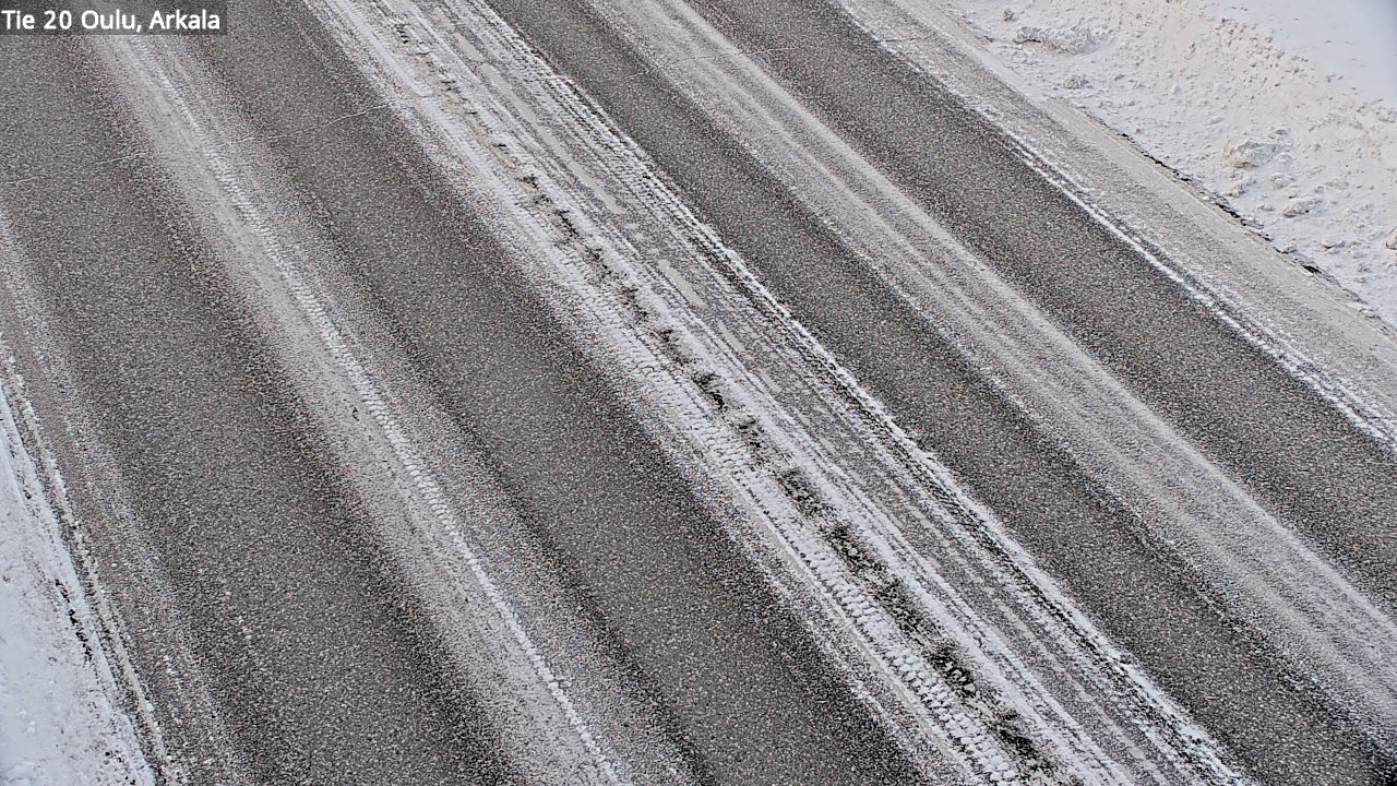 Weather Camera Image Road 20 Oulu, Arkala, Oulu, Pohjois-Pohjanmaa