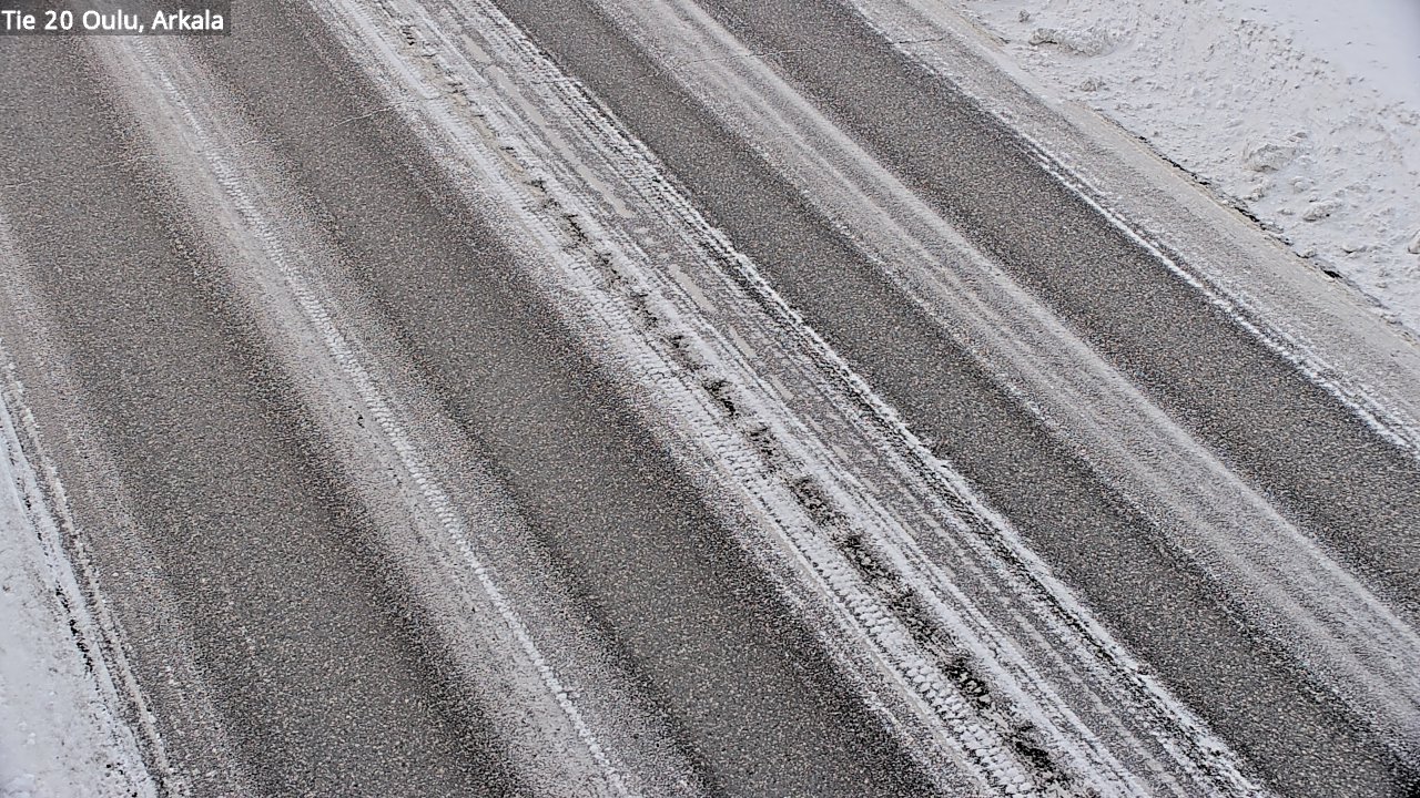 Weather Camera Image Road 20 Oulu, Arkala, Oulu, Pohjois-Pohjanmaa