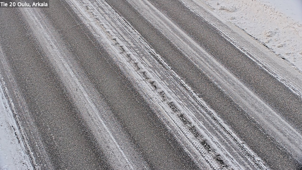 Weather Camera Image Road 20 Oulu, Arkala, Oulu, Pohjois-Pohjanmaa