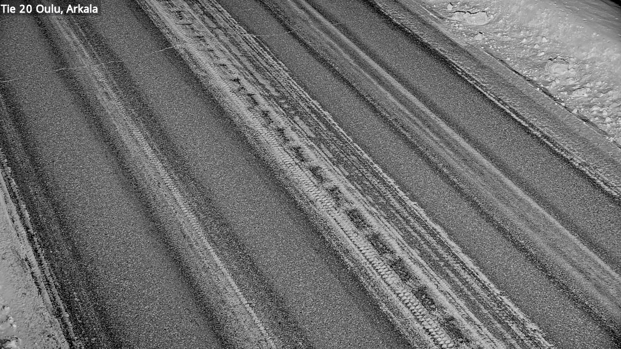 Weather Camera Image Road 20 Oulu, Arkala, Oulu, Pohjois-Pohjanmaa