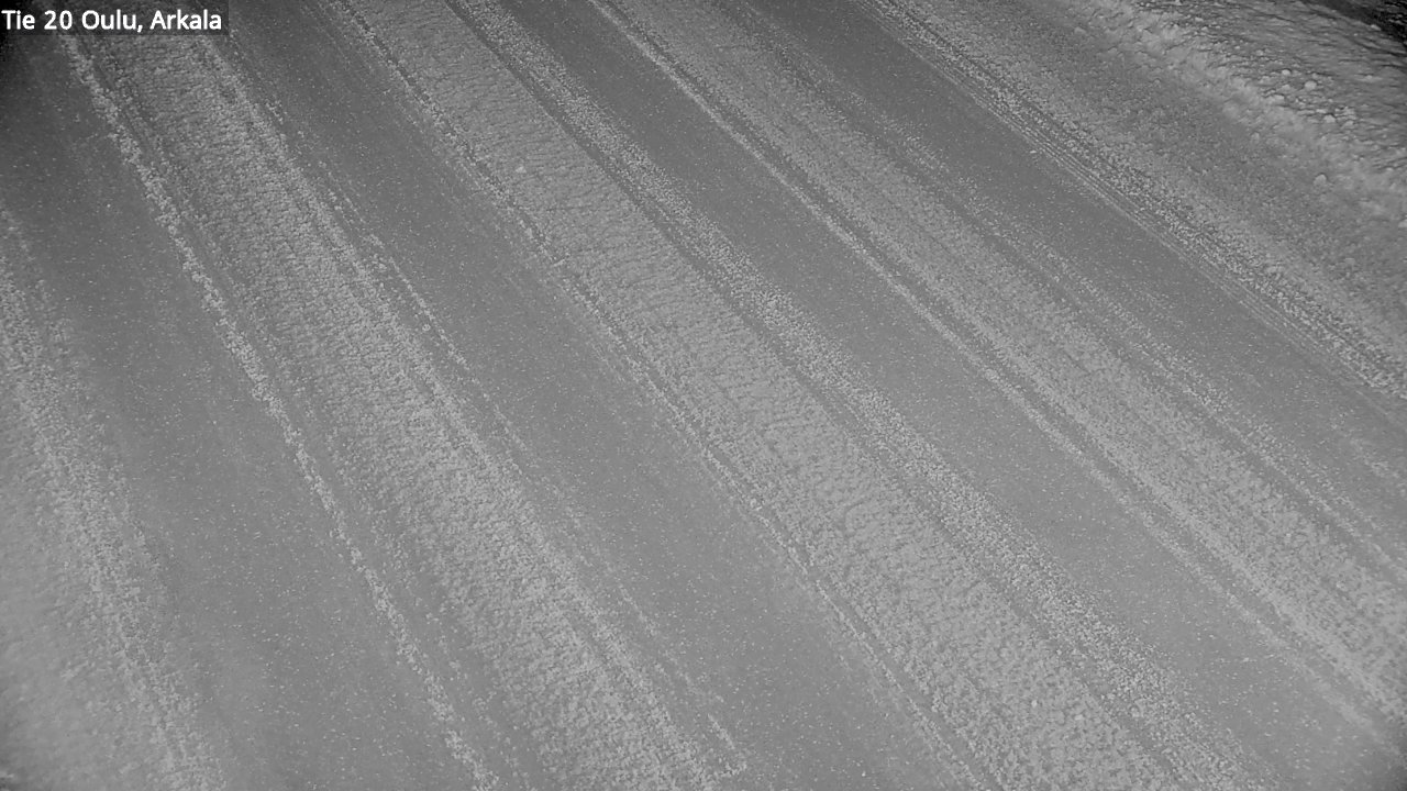 Weather Camera Image Road 20 Oulu, Arkala, Oulu, Pohjois-Pohjanmaa