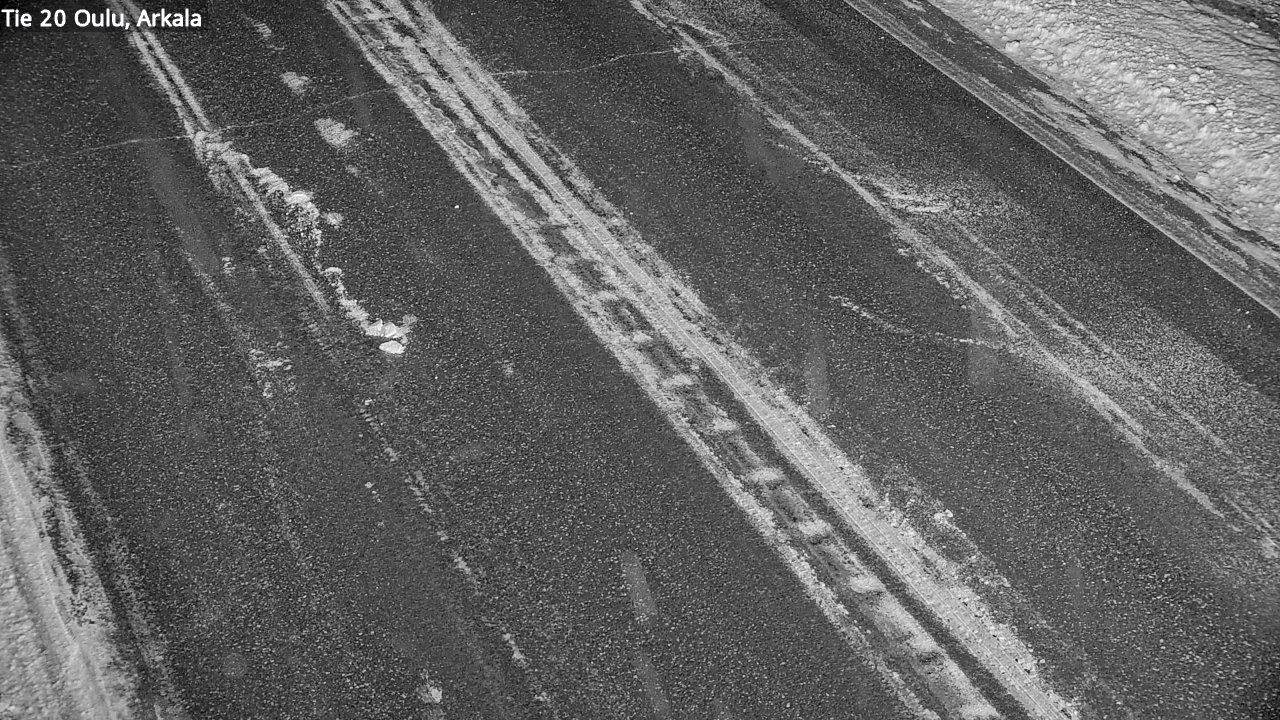 Weather Camera Image Road 20 Oulu, Arkala, Oulu, Pohjois-Pohjanmaa