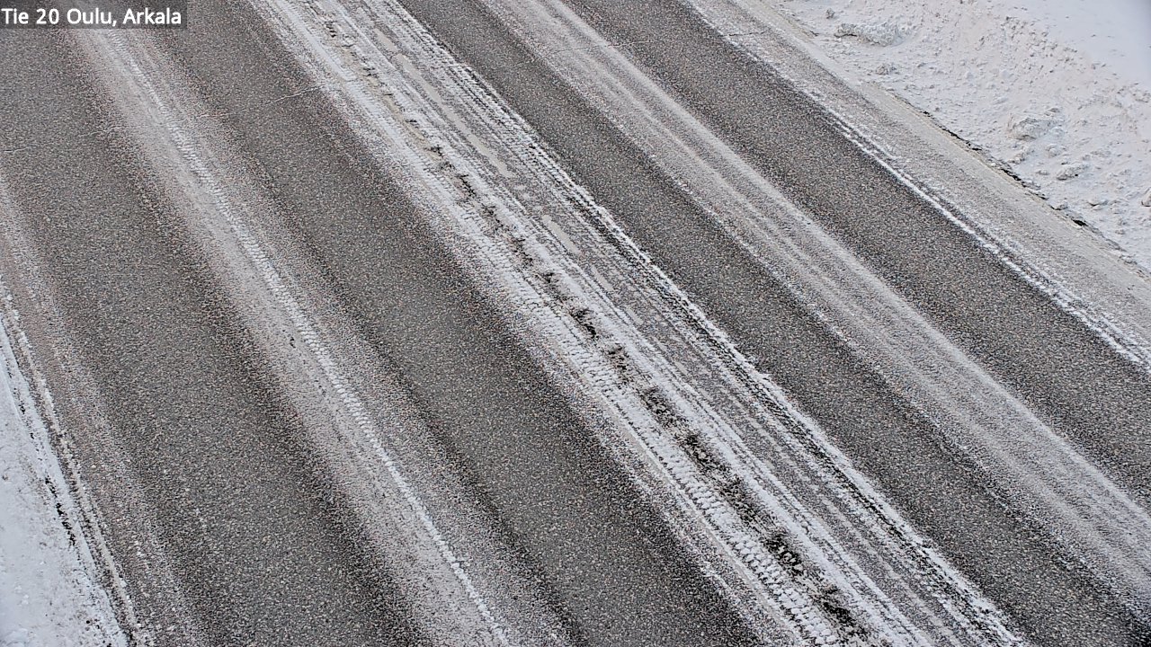 Weather Camera Image Road 20 Oulu, Arkala, Oulu, Pohjois-Pohjanmaa