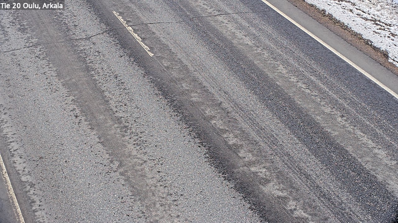 Weather Camera Image Road 20 Oulu, Arkala, Oulu, Pohjois-Pohjanmaa
