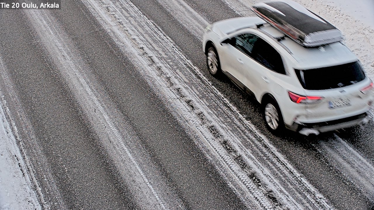 Weather Camera Image Road 20 Oulu, Arkala, Oulu, Pohjois-Pohjanmaa