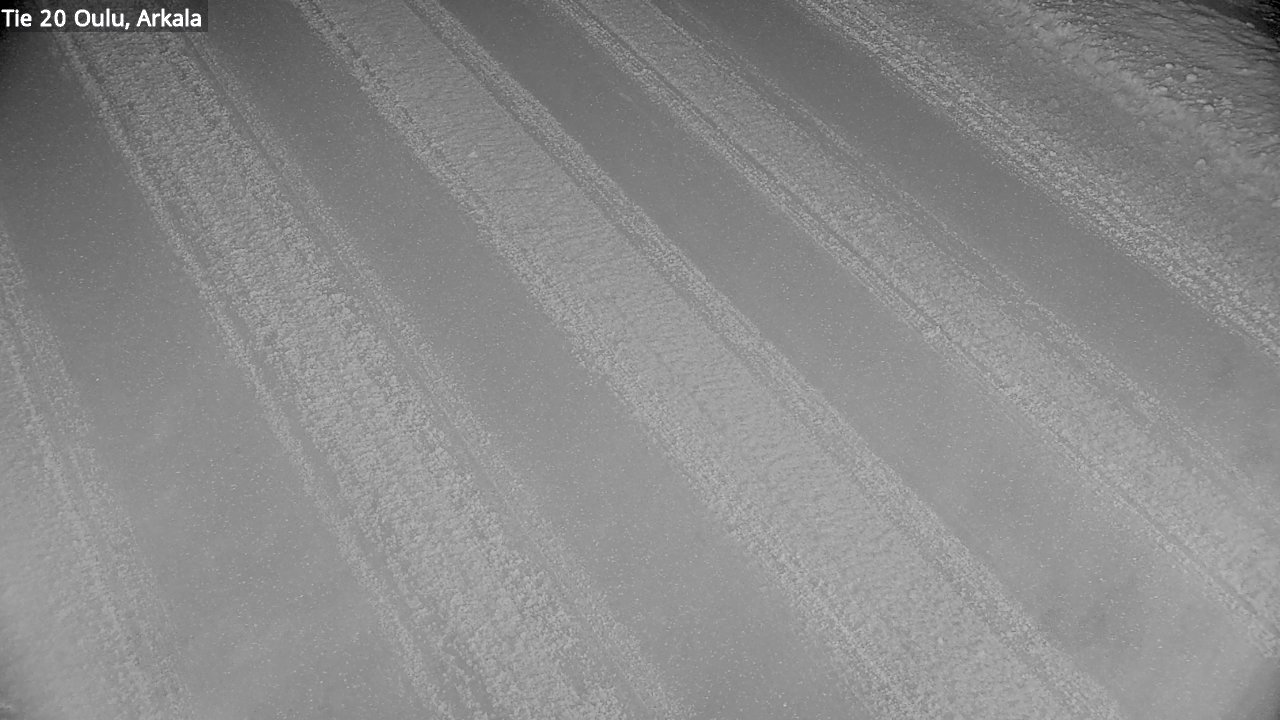 Weather Camera Image Road 20 Oulu, Arkala, Oulu, Pohjois-Pohjanmaa
