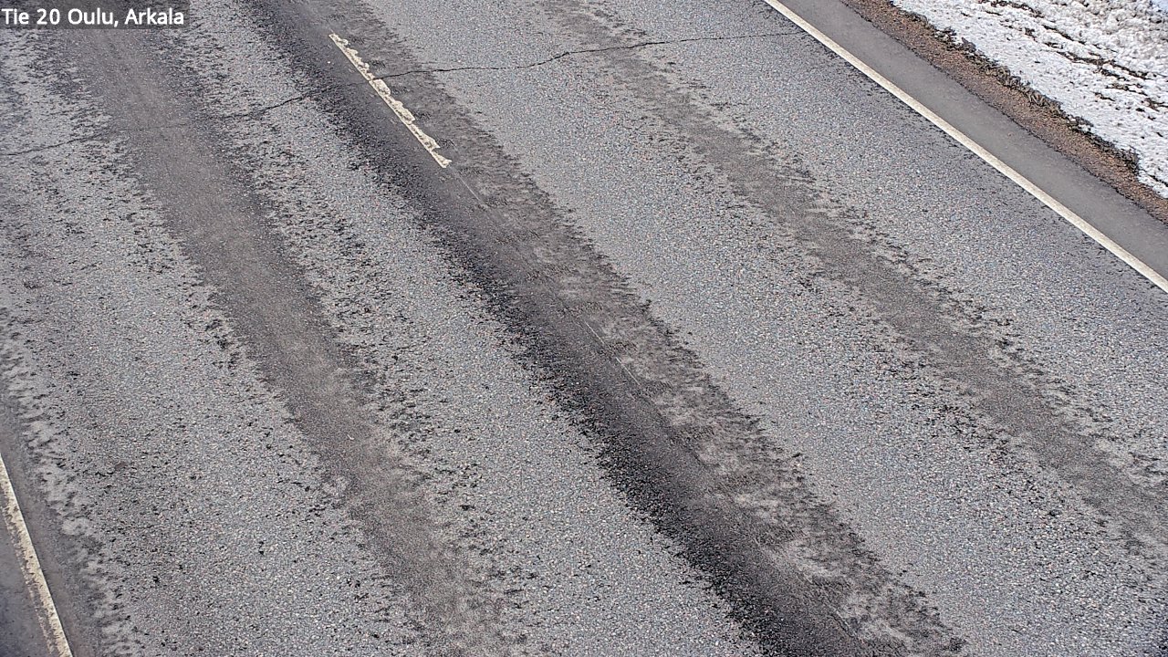 Weather Camera Image Road 20 Oulu, Arkala, Oulu, Pohjois-Pohjanmaa