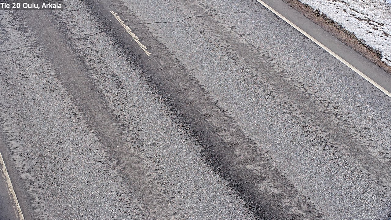 Weather Camera Image Road 20 Oulu, Arkala, Oulu, Pohjois-Pohjanmaa