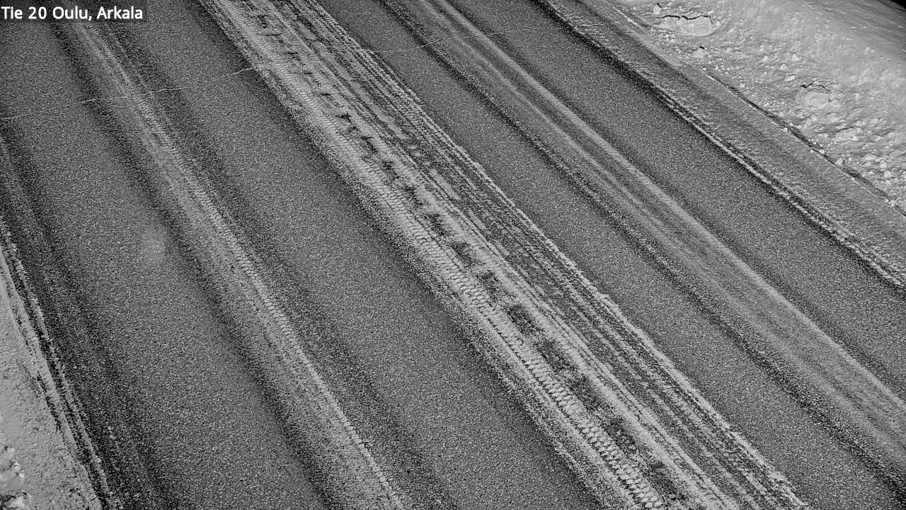 Weather Camera Image Road 20 Oulu, Arkala, Oulu, Pohjois-Pohjanmaa