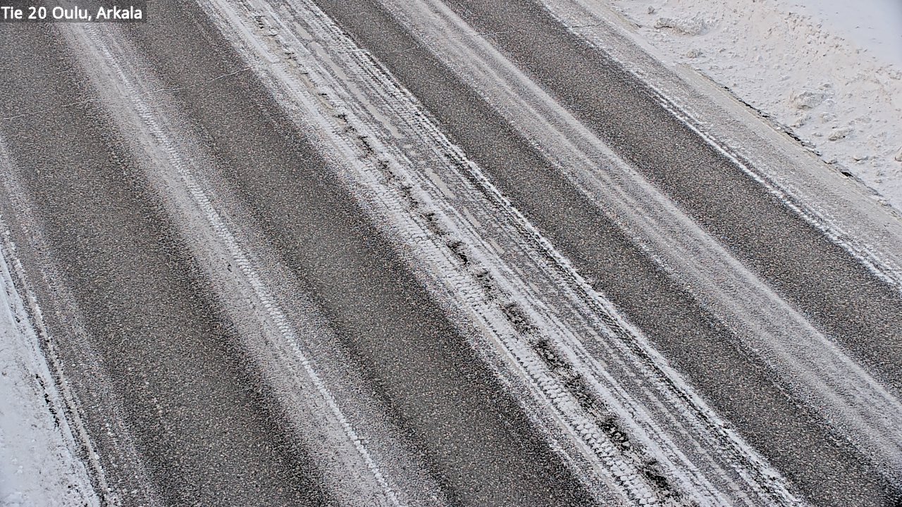 Weather Camera Image Road 20 Oulu, Arkala, Oulu, Pohjois-Pohjanmaa