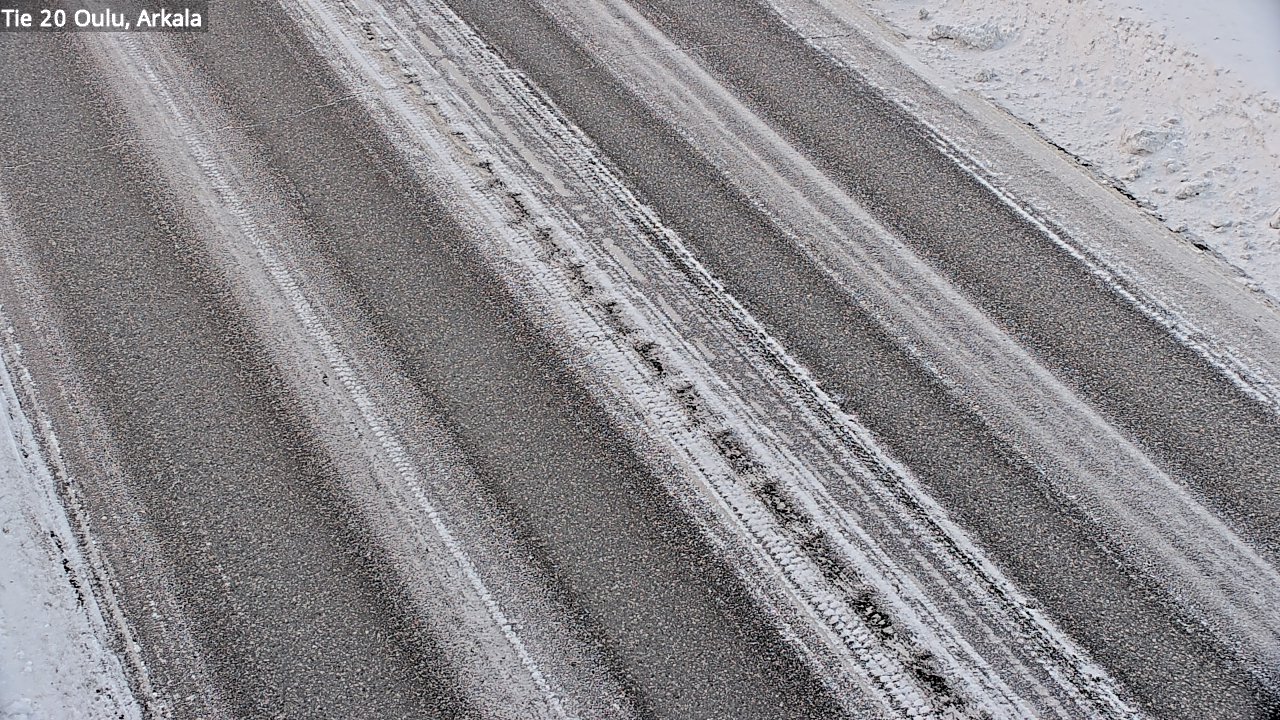 Weather Camera Image Road 20 Oulu, Arkala, Oulu, Pohjois-Pohjanmaa