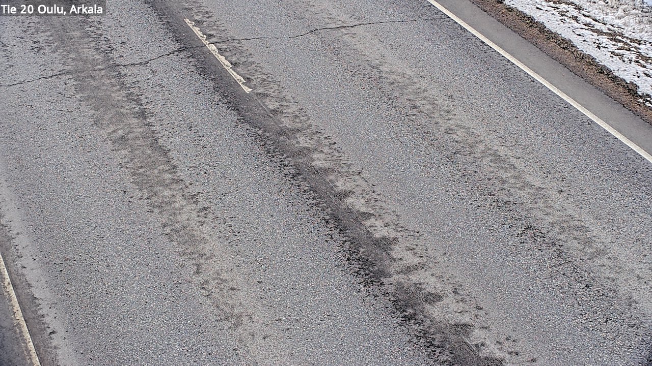Weather Camera Image Väg 20 Oulu, Arkala, Oulu, Pohjois-Pohjanmaa