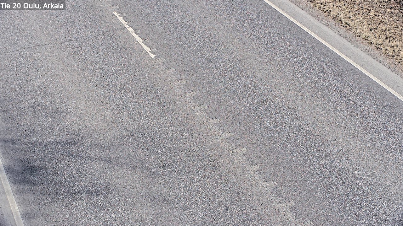 Weather Camera Image Väg 20 Oulu, Arkala, Oulu, Pohjois-Pohjanmaa