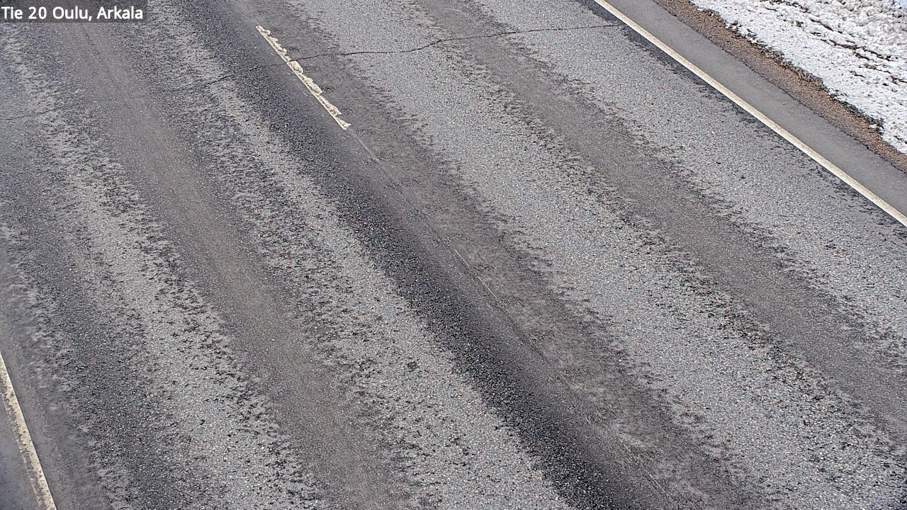 Weather Camera Image Road 20 Oulu, Arkala, Oulu, Pohjois-Pohjanmaa