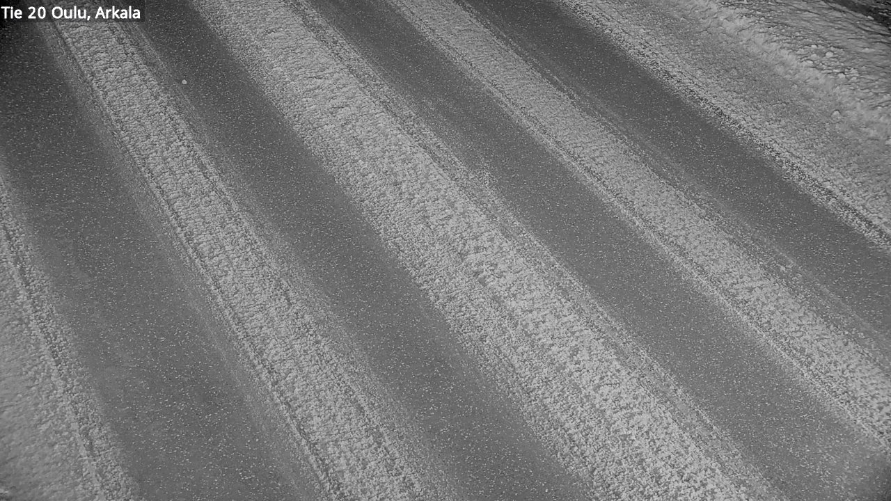Weather Camera Image Road 20 Oulu, Arkala, Oulu, Pohjois-Pohjanmaa