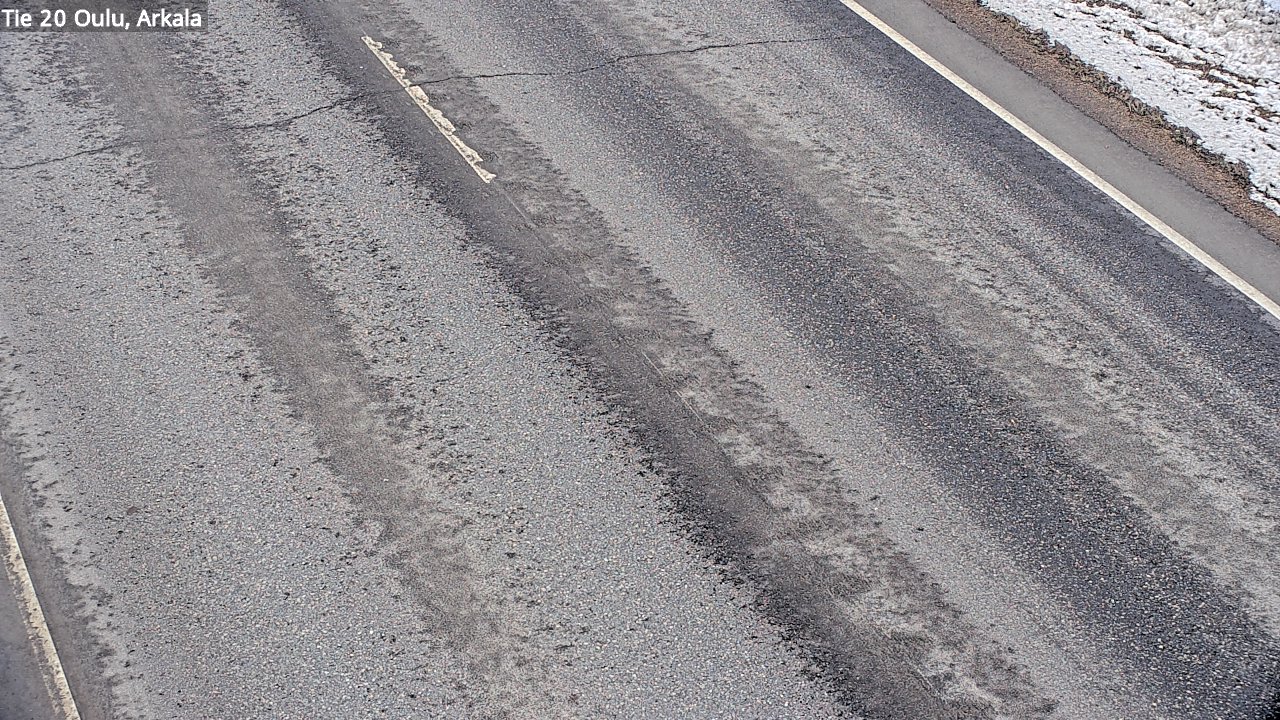 Weather Camera Image Road 20 Oulu, Arkala, Oulu, Pohjois-Pohjanmaa