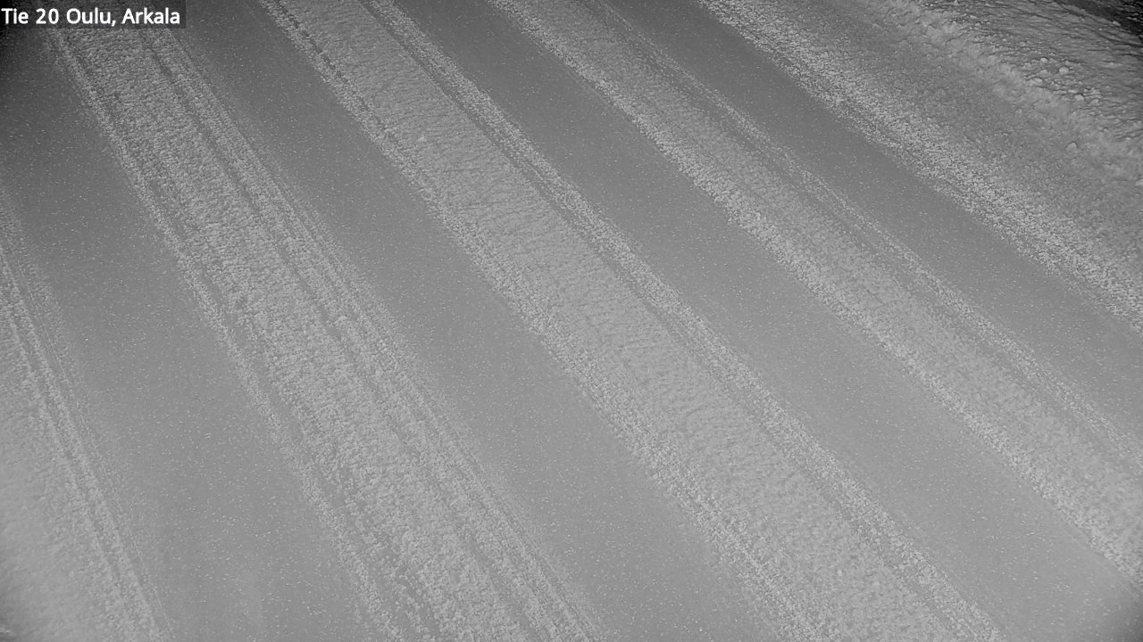 Weather Camera Image Road 20 Oulu, Arkala, Oulu, Pohjois-Pohjanmaa