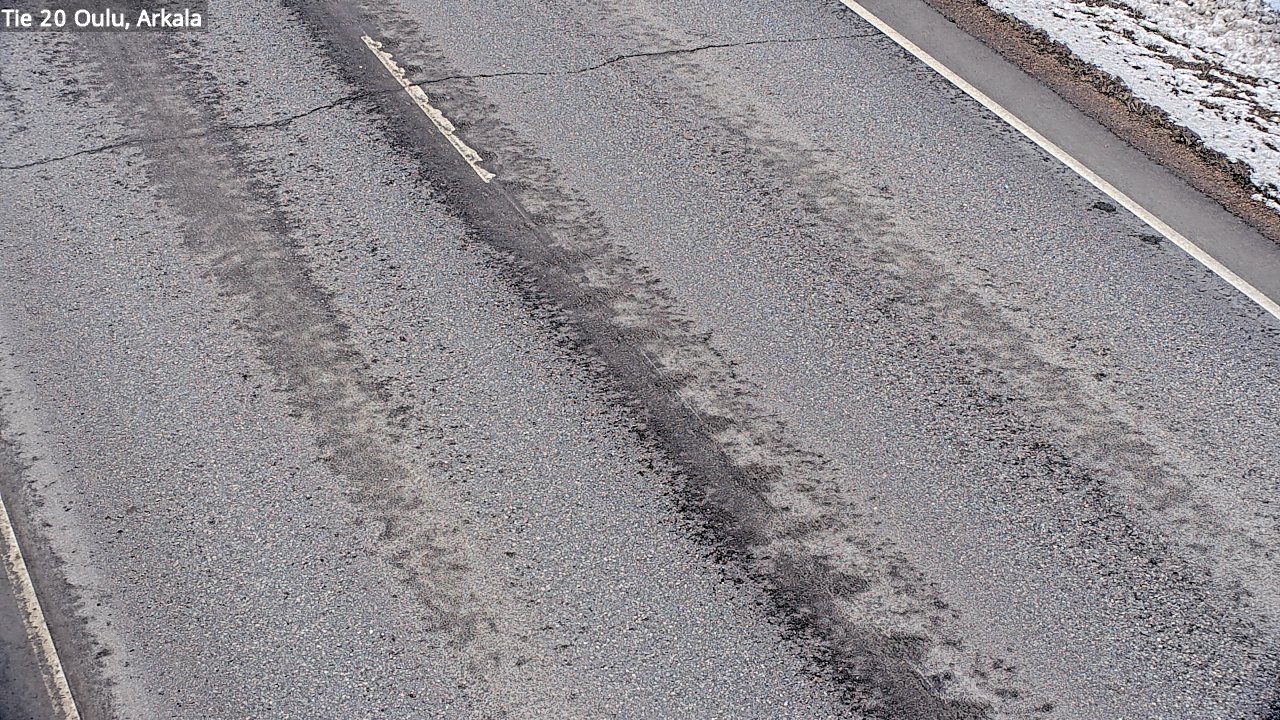 Weather Camera Image Väg 20 Oulu, Arkala, Oulu, Pohjois-Pohjanmaa
