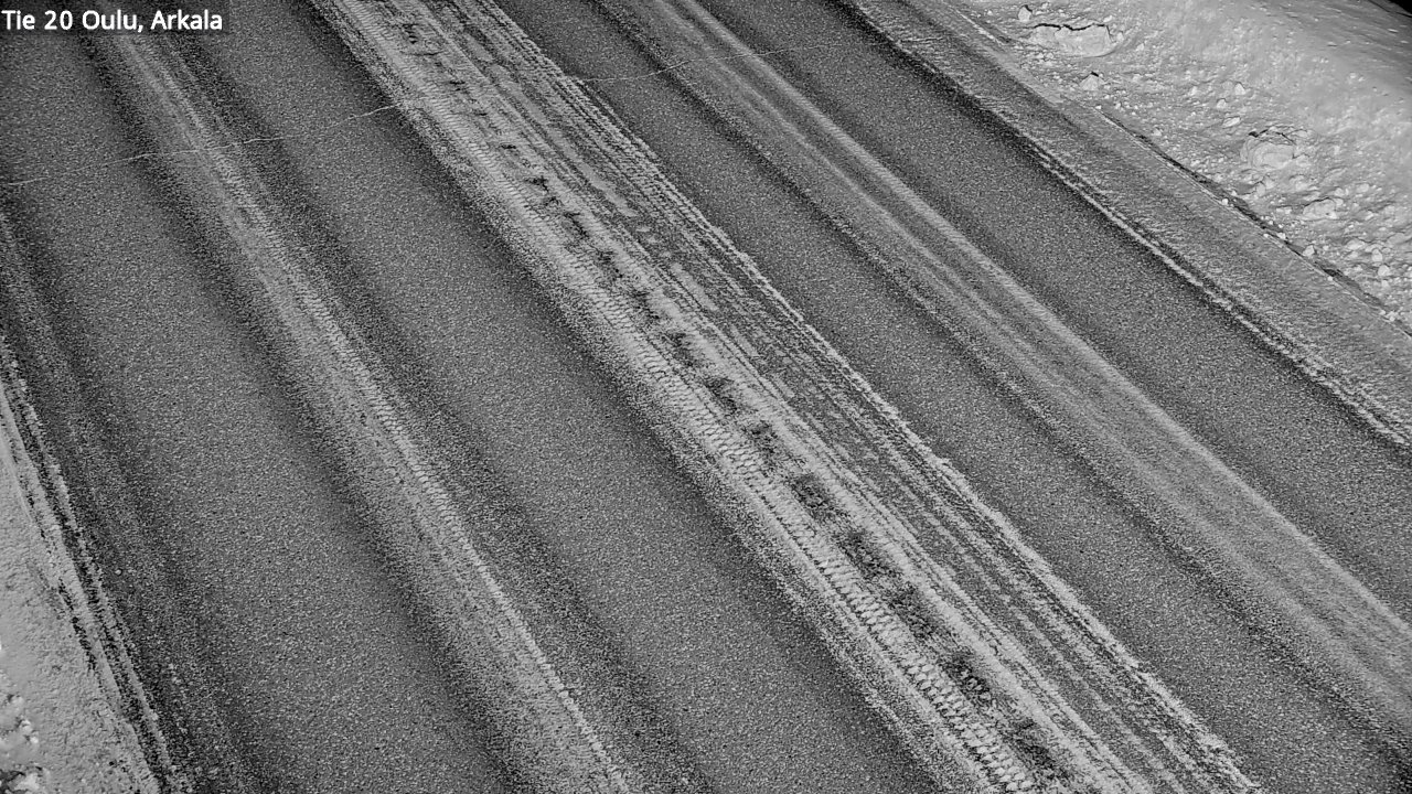 Weather Camera Image Road 20 Oulu, Arkala, Oulu, Pohjois-Pohjanmaa