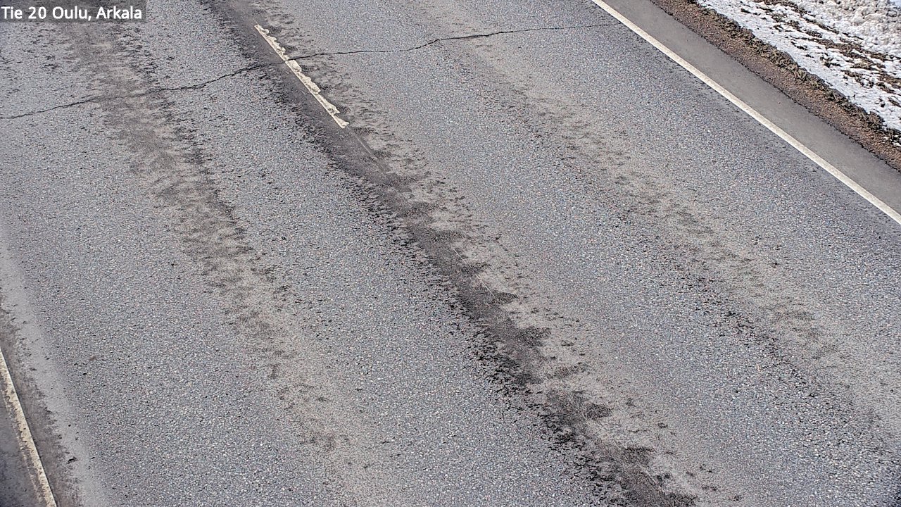 Weather Camera Image Väg 20 Oulu, Arkala, Oulu, Pohjois-Pohjanmaa
