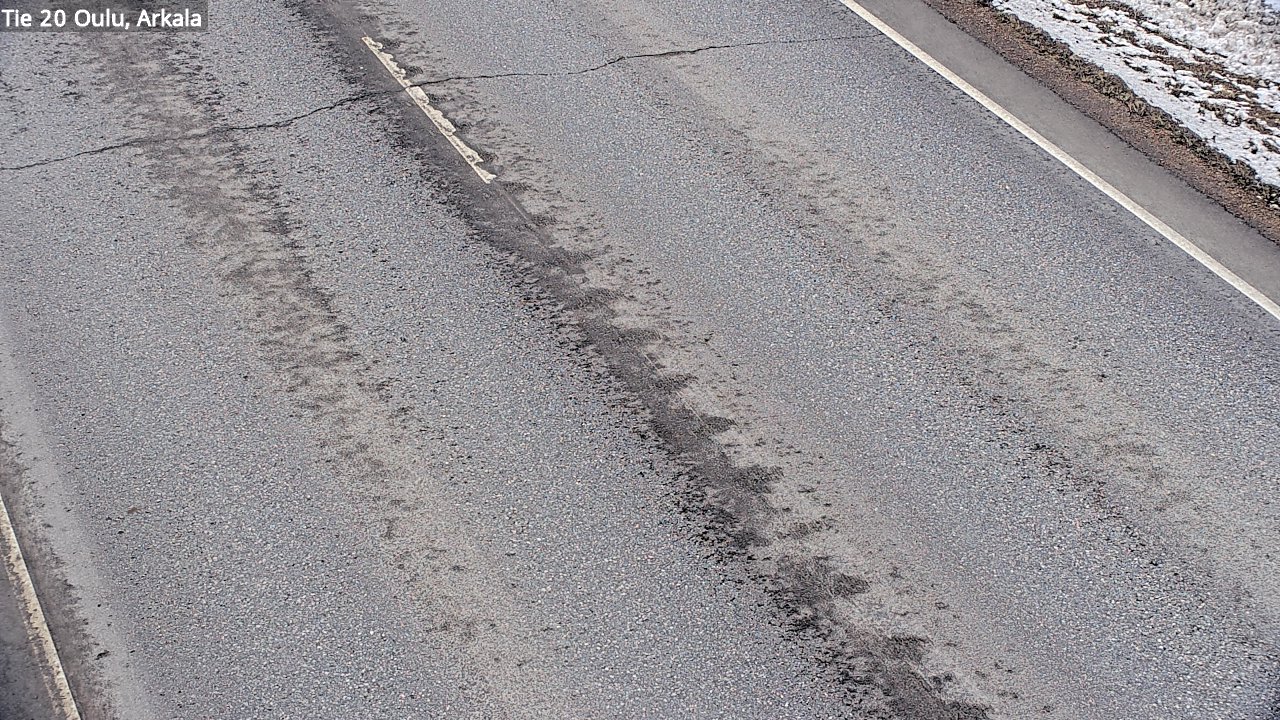 Weather Camera Image Väg 20 Oulu, Arkala, Oulu, Pohjois-Pohjanmaa