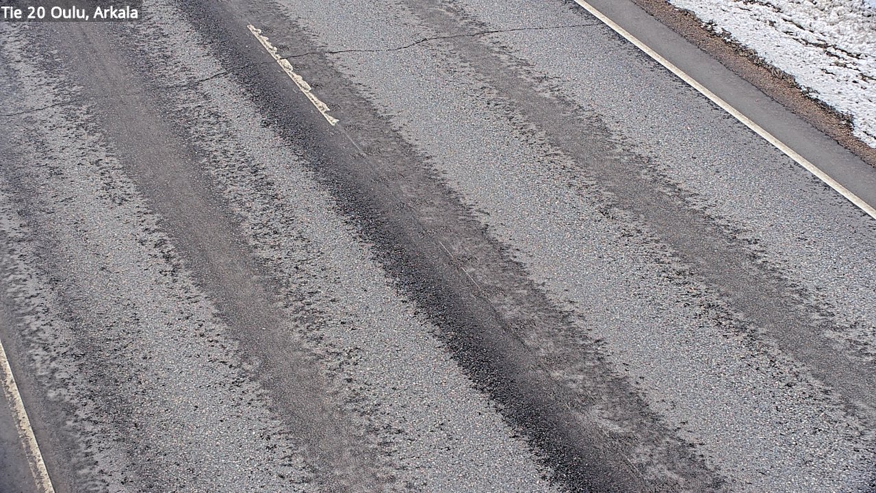 Weather Camera Image Road 20 Oulu, Arkala, Oulu, Pohjois-Pohjanmaa