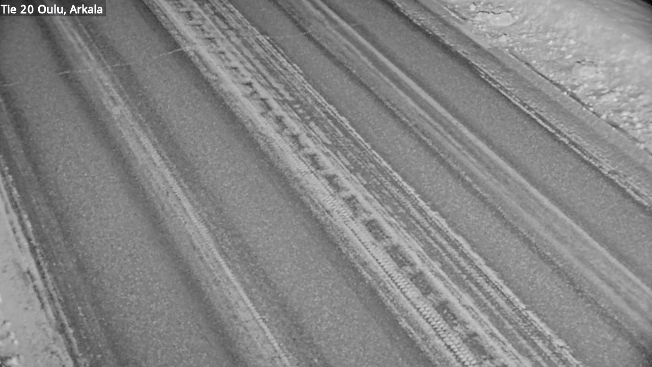 Weather Camera Image Road 20 Oulu, Arkala, Oulu, Pohjois-Pohjanmaa