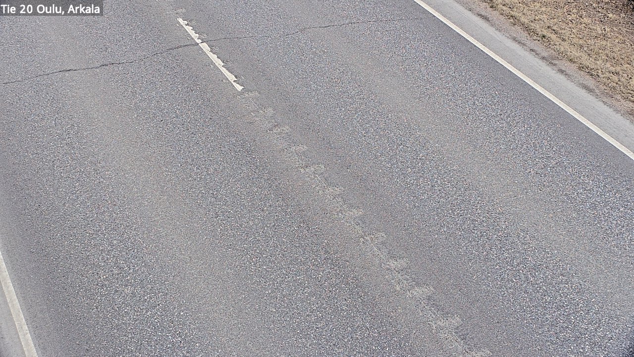 Weather Camera Image Väg 20 Oulu, Arkala, Oulu, Pohjois-Pohjanmaa