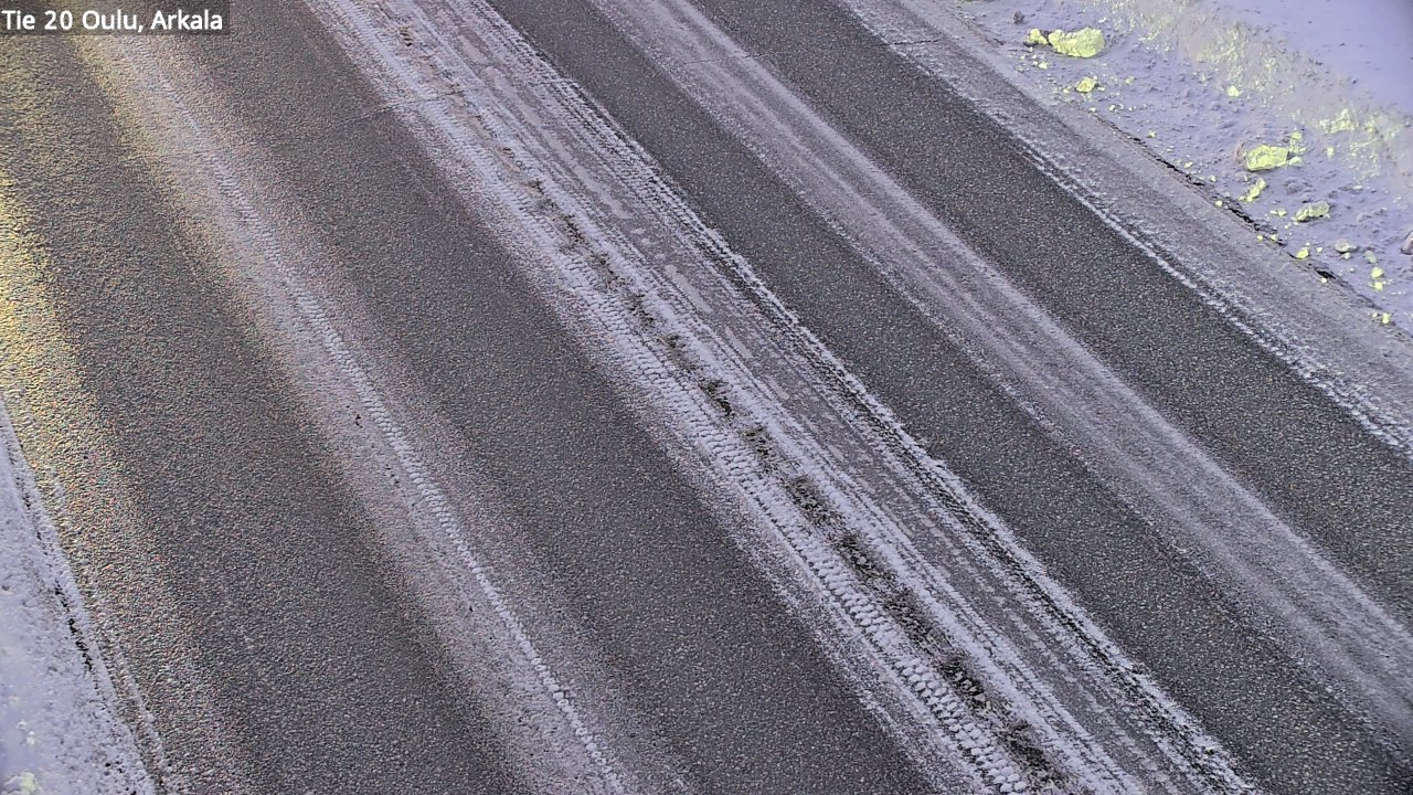 Weather Camera Image Road 20 Oulu, Arkala, Oulu, Pohjois-Pohjanmaa