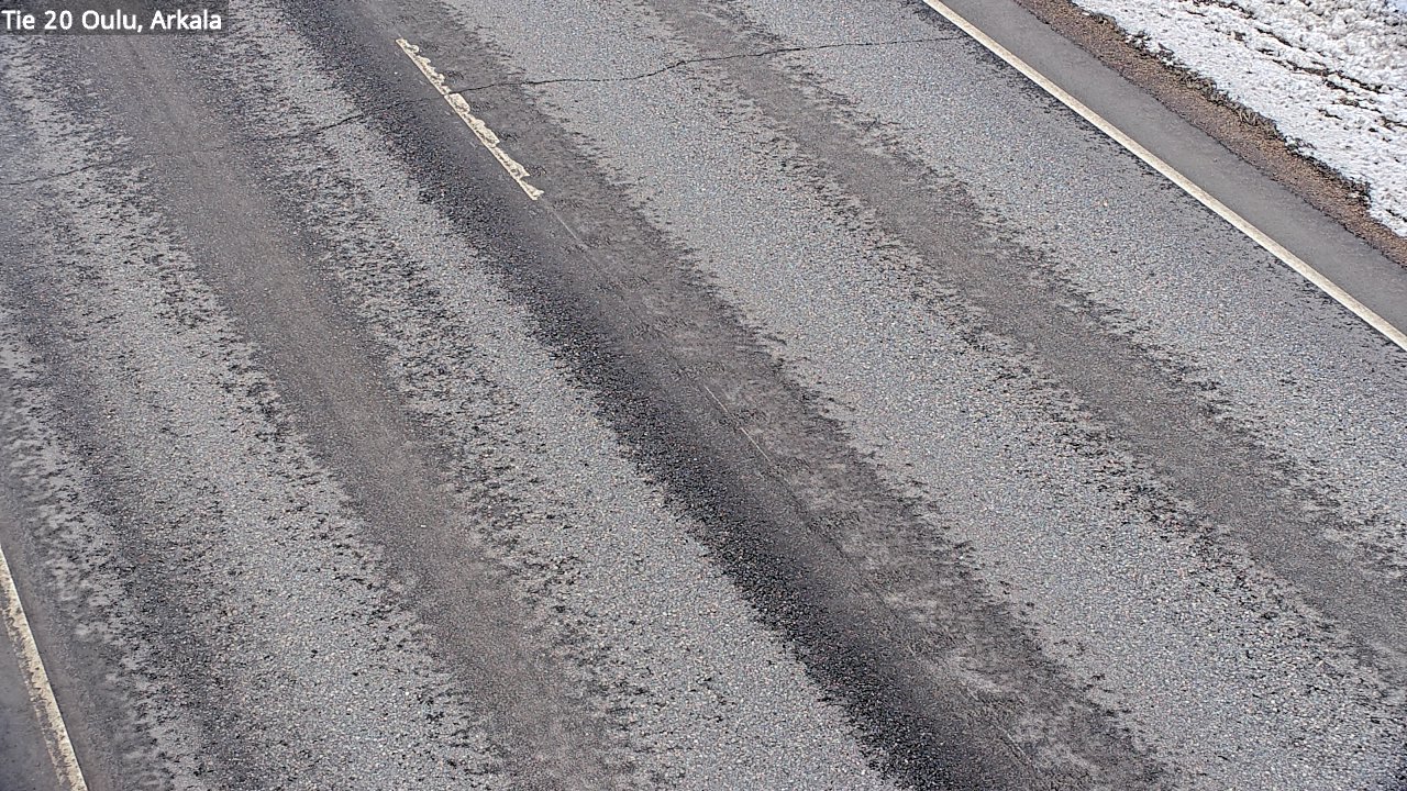 Weather Camera Image Road 20 Oulu, Arkala, Oulu, Pohjois-Pohjanmaa