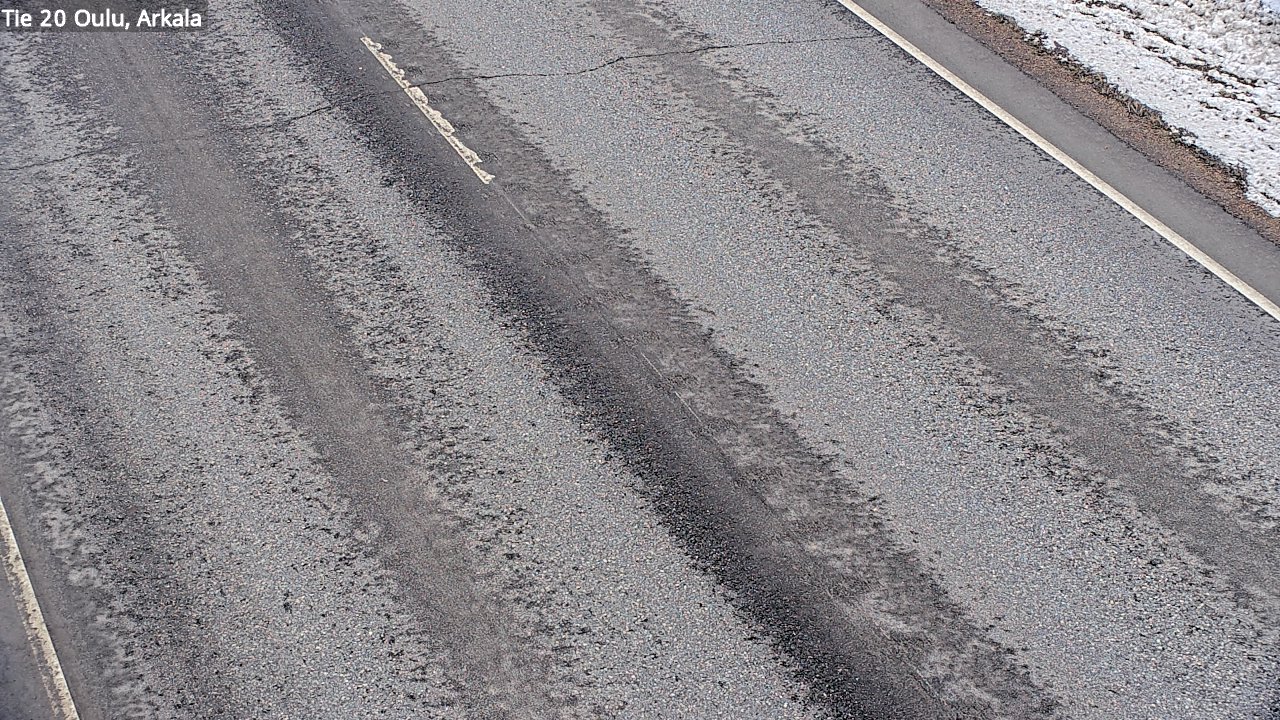 Weather Camera Image Road 20 Oulu, Arkala, Oulu, Pohjois-Pohjanmaa