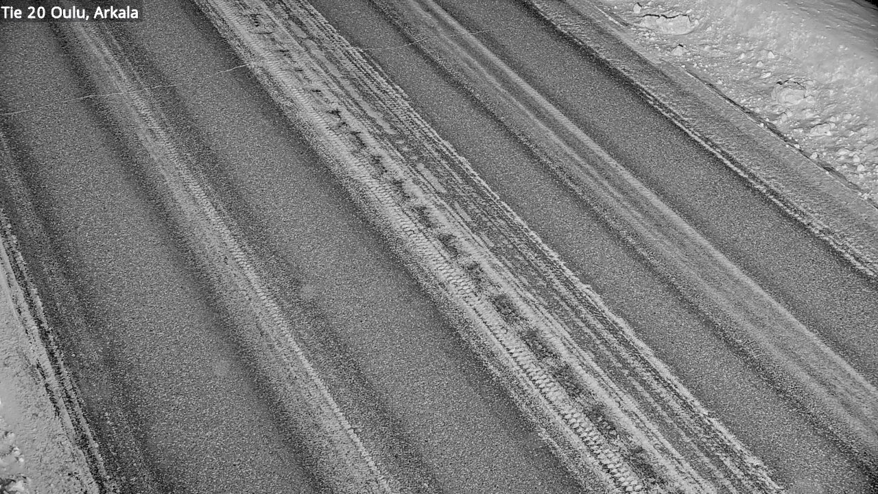 Weather Camera Image Road 20 Oulu, Arkala, Oulu, Pohjois-Pohjanmaa