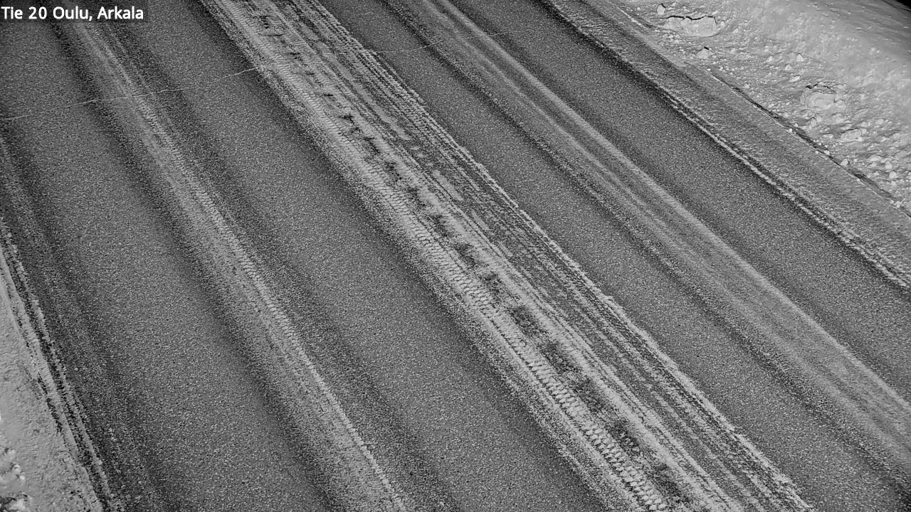 Weather Camera Image Road 20 Oulu, Arkala, Oulu, Pohjois-Pohjanmaa