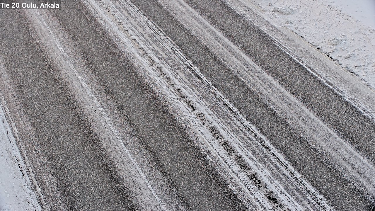 Weather Camera Image Road 20 Oulu, Arkala, Oulu, Pohjois-Pohjanmaa