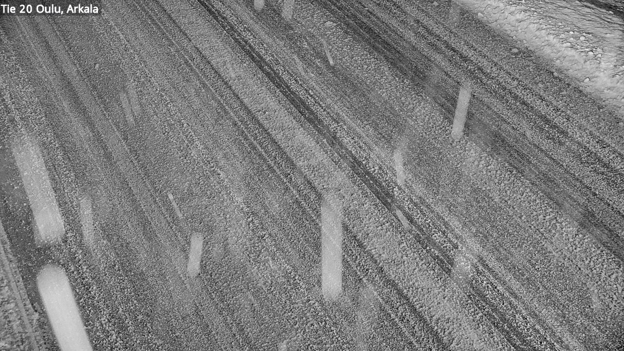 Weather Camera Image Road 20 Oulu, Arkala, Oulu, Pohjois-Pohjanmaa