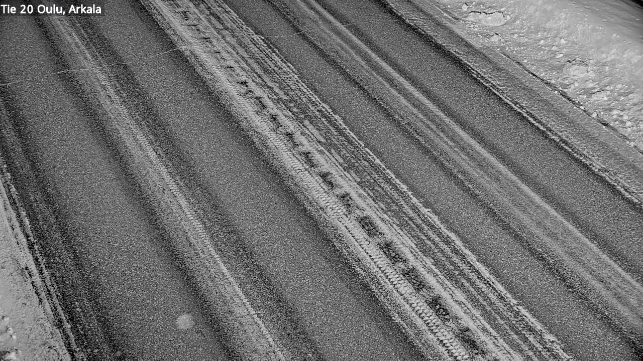 Weather Camera Image Road 20 Oulu, Arkala, Oulu, Pohjois-Pohjanmaa