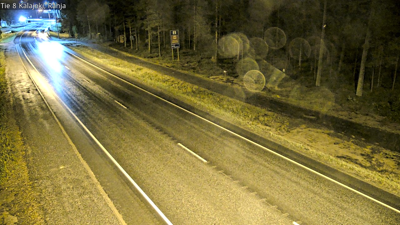 Kelikamerat Kuva Tie 8 Kalajoki, Rahja, Kalajoki, Pohjois-Pohjanmaa