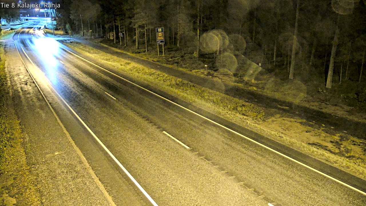 Kelikamerat Kuva Tie 8 Kalajoki, Rahja, Kalajoki, Pohjois-Pohjanmaa