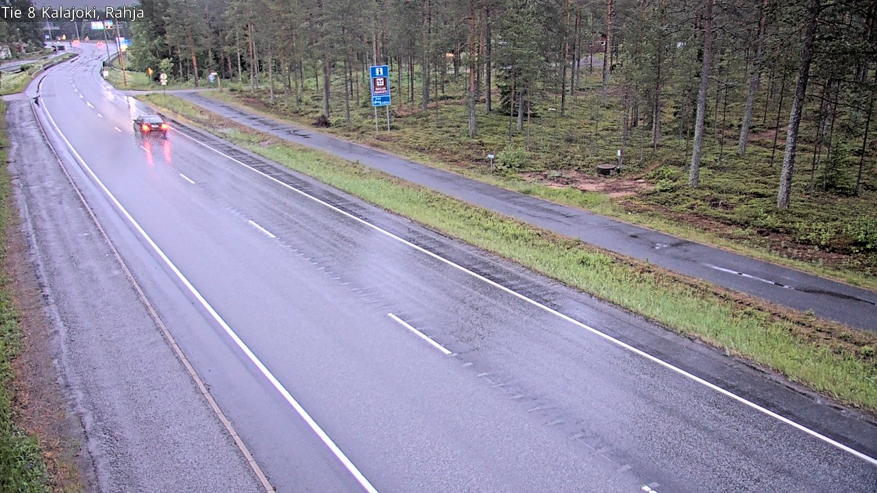 Kelikamerat Kuva Tie 8 Kalajoki, Rahja, Kalajoki, Pohjois-Pohjanmaa