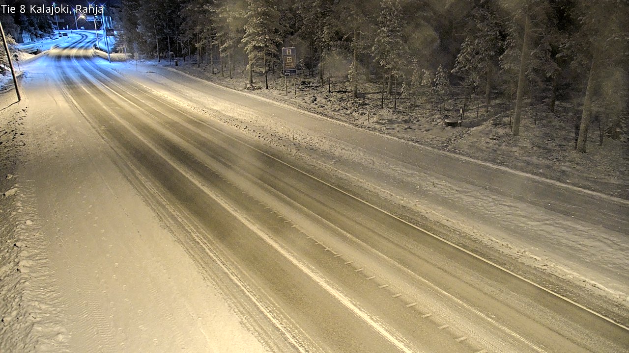 Weather Camera Image Road 8 Kalajoki, Rahja, Kalajoki, Pohjois-Pohjanmaa