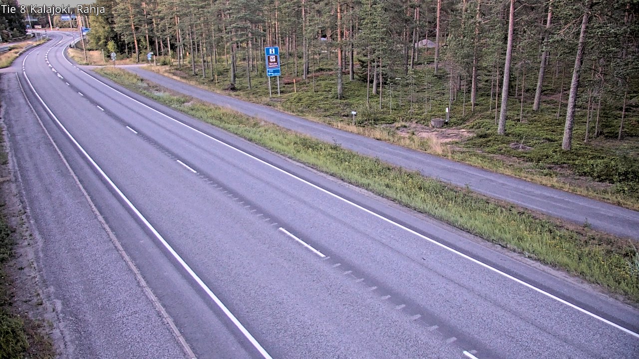 Kelikamerat Kuva Tie 8 Kalajoki, Rahja, Kalajoki, Pohjois-Pohjanmaa