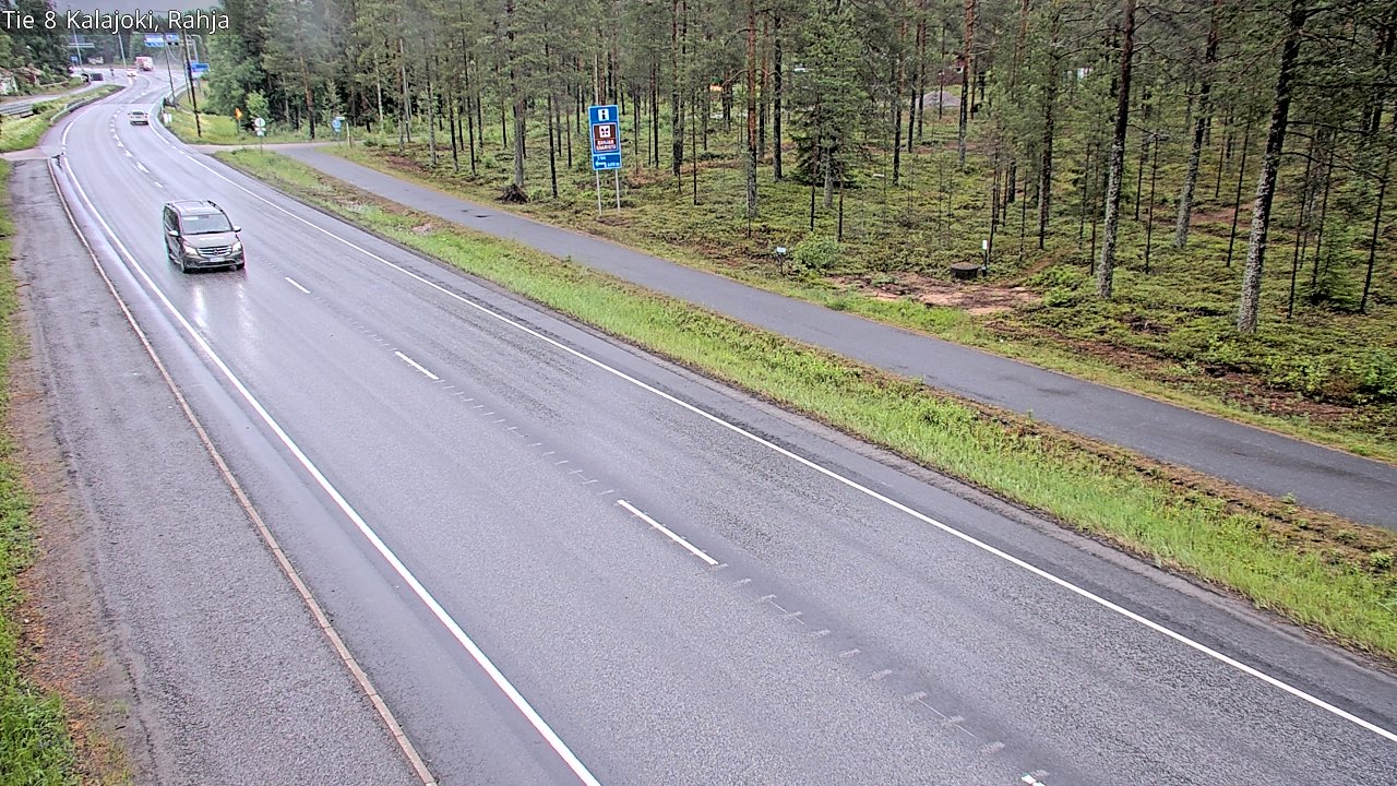 Kelikamerat Kuva Tie 8 Kalajoki, Rahja, Kalajoki, Pohjois-Pohjanmaa