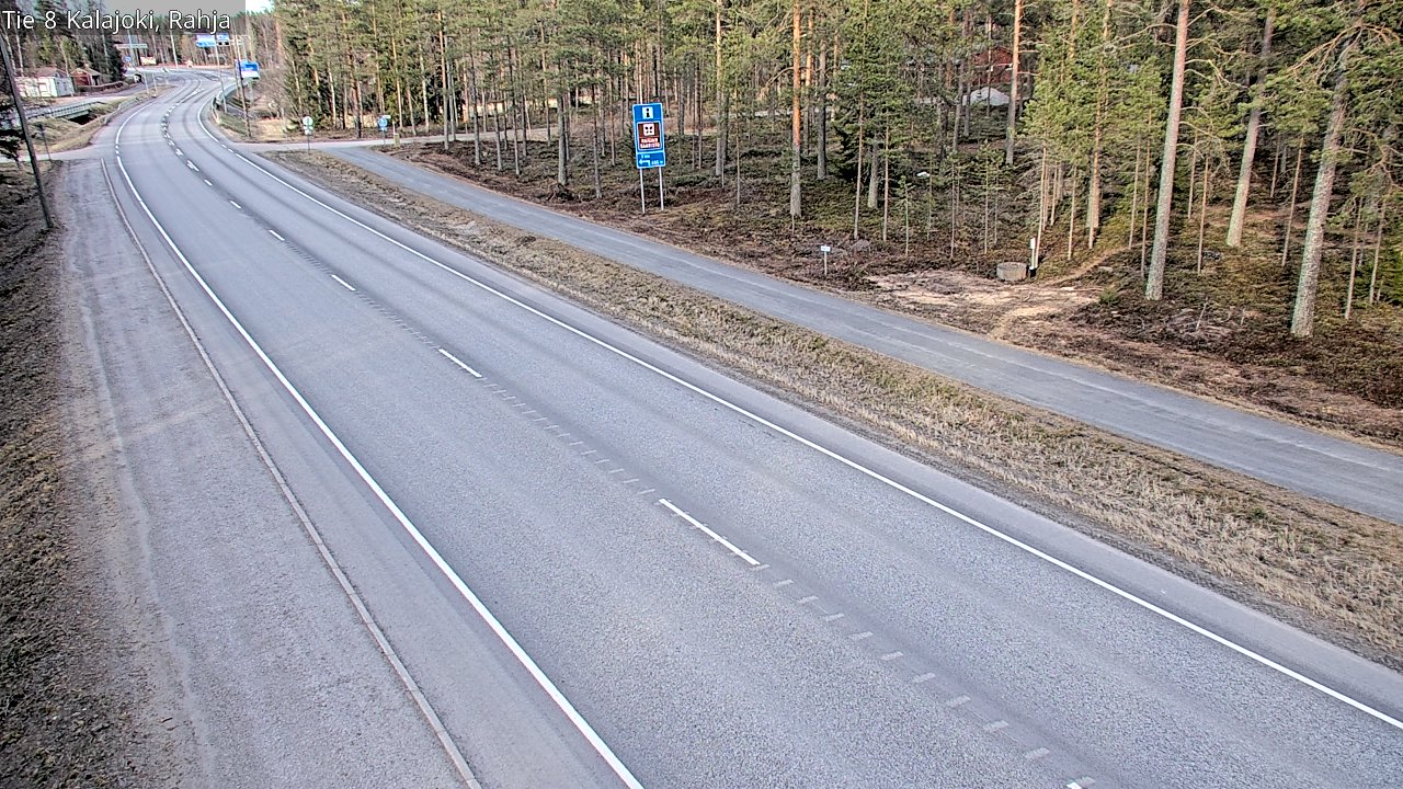 Kelikamerat Kuva Tie 8 Kalajoki, Rahja, Kalajoki, Pohjois-Pohjanmaa