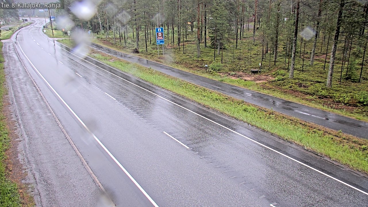 Kelikamerat Kuva Tie 8 Kalajoki, Rahja, Kalajoki, Pohjois-Pohjanmaa