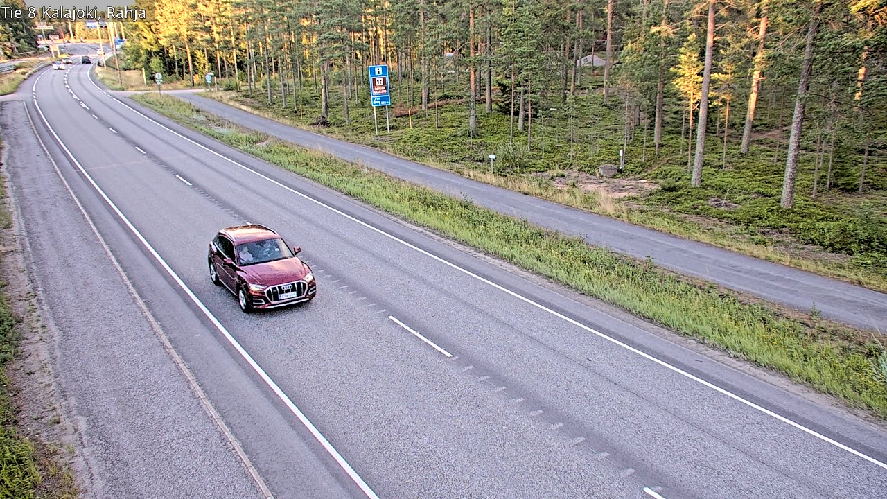 Kelikamerat Kuva Tie 8 Kalajoki, Rahja, Kalajoki, Pohjois-Pohjanmaa