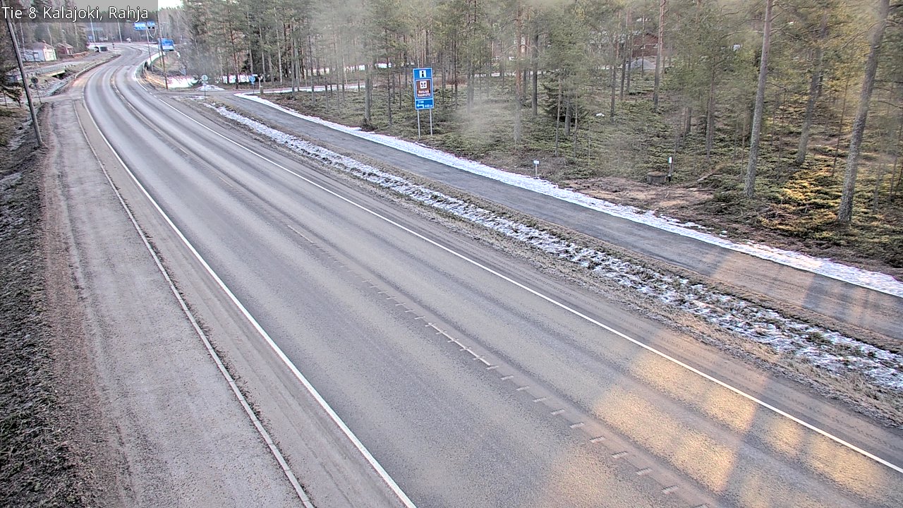 Kelikamerat Kuva Tie 8 Kalajoki, Rahja, Kalajoki, Pohjois-Pohjanmaa