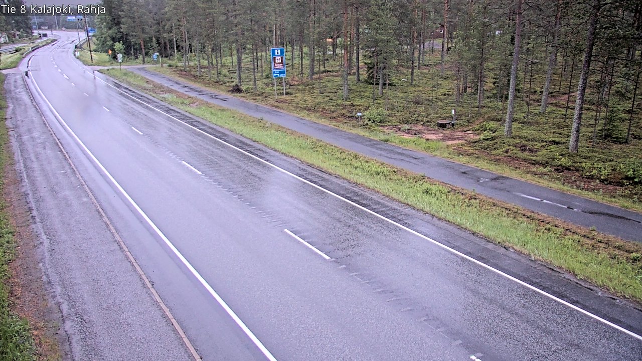 Kelikamerat Kuva Tie 8 Kalajoki, Rahja, Kalajoki, Pohjois-Pohjanmaa