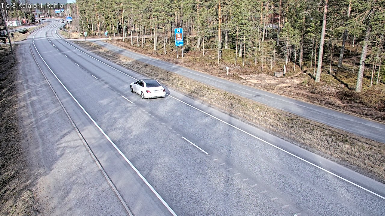 Kelikamerat Kuva Tie 8 Kalajoki, Rahja, Kalajoki, Pohjois-Pohjanmaa