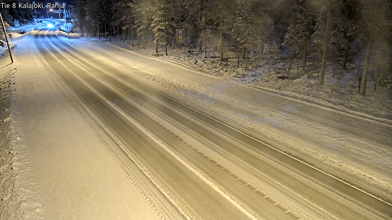 Weather Camera Image Road 8 Kalajoki, Rahja, Kalajoki, Pohjois-Pohjanmaa